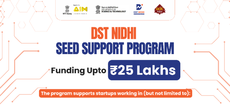 DST NIDHI Seed Support Program